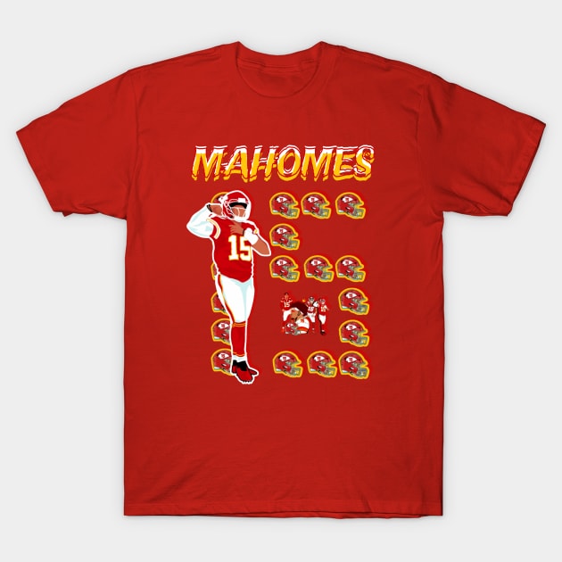 Mahomes T-Shirt by Mic jr